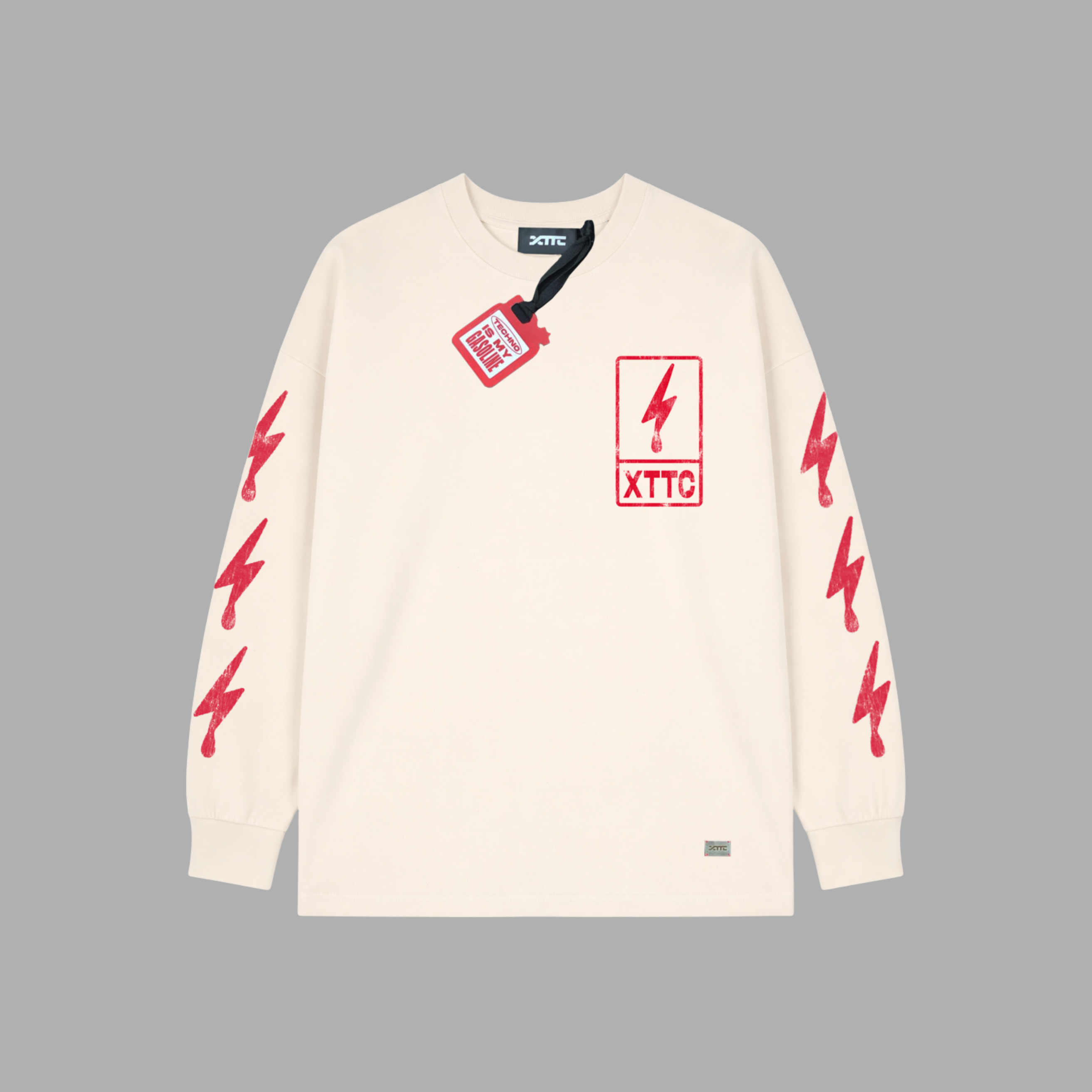 Gasoline Longsleeve Off-White – XTTC Shop