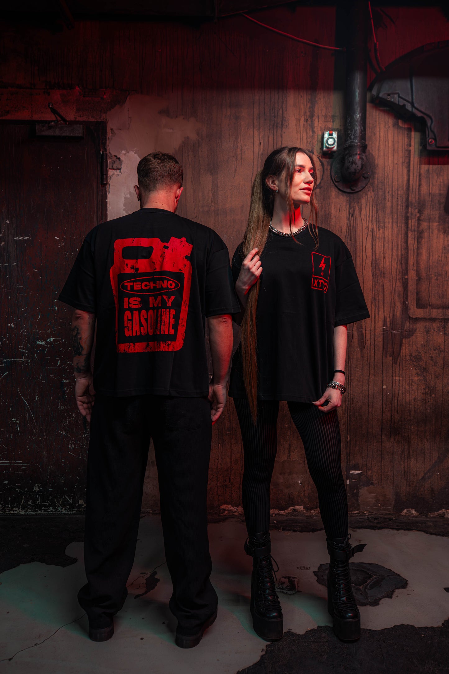 Gasoline T-Shirt Black