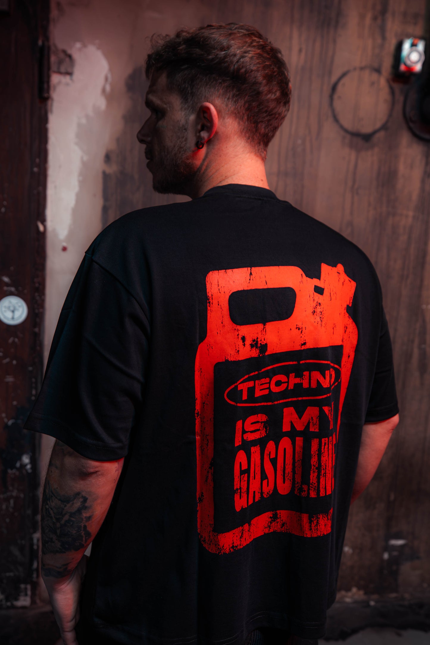 Gasoline T-Shirt Black