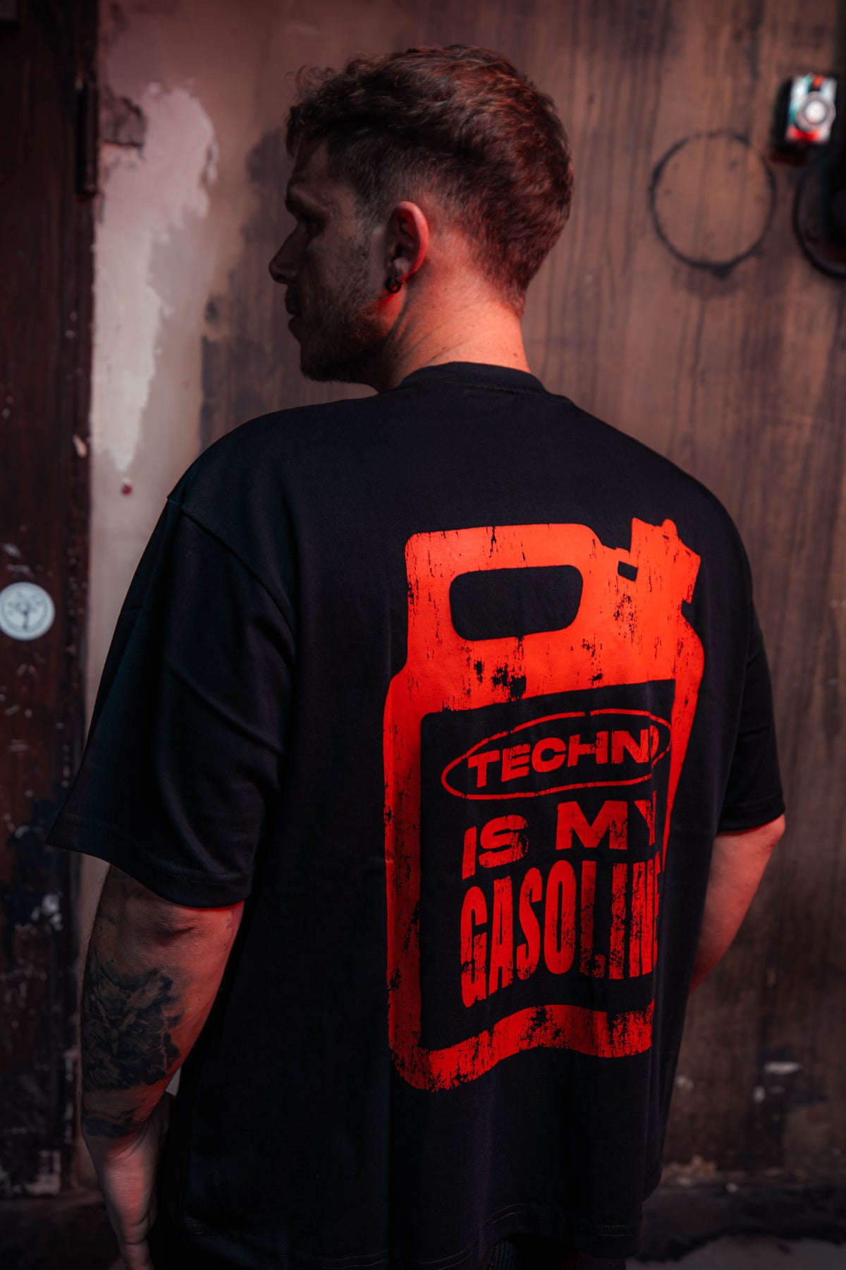 Gasoline T-Shirt Black