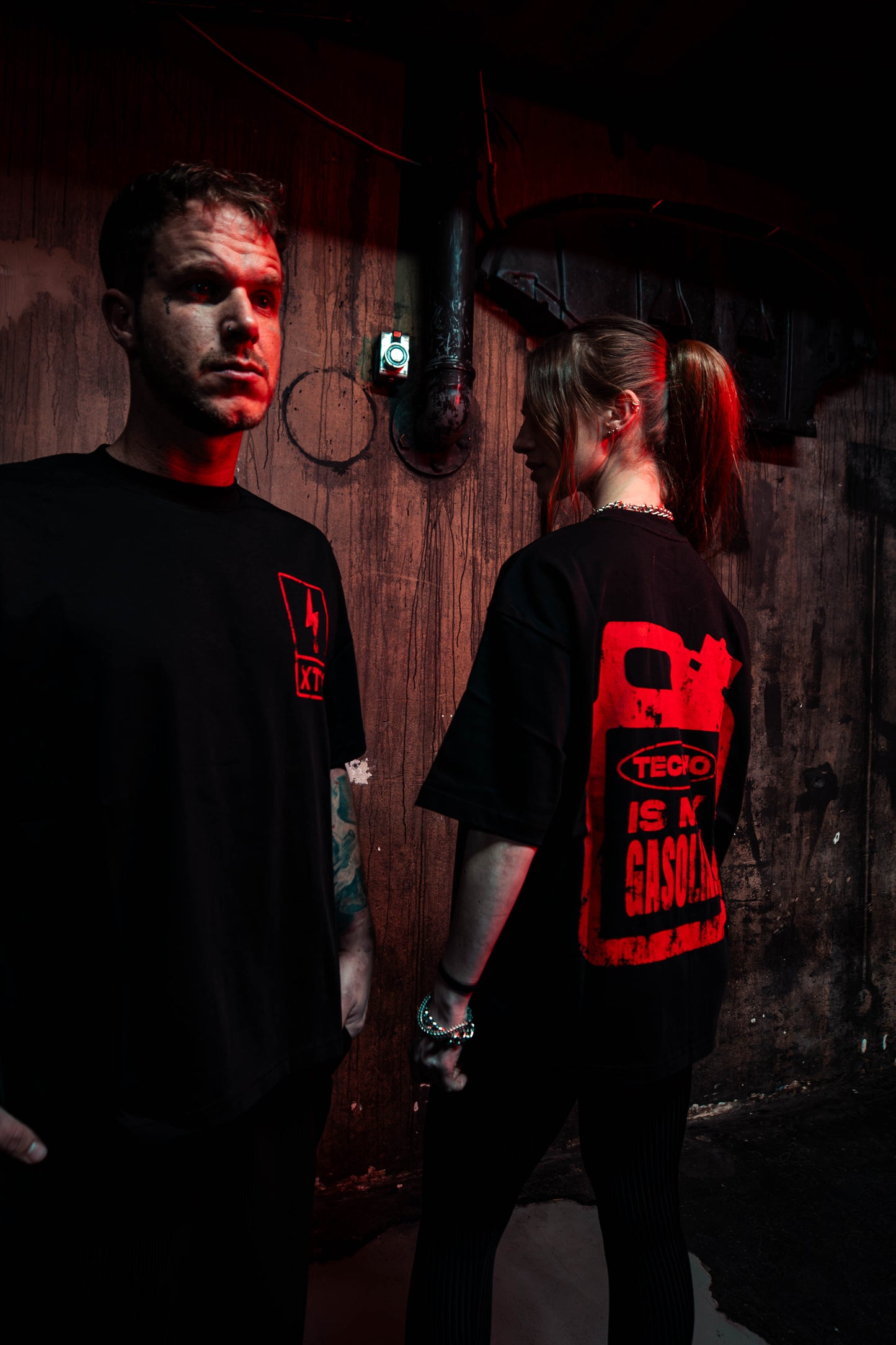 Gasoline T-Shirt Black