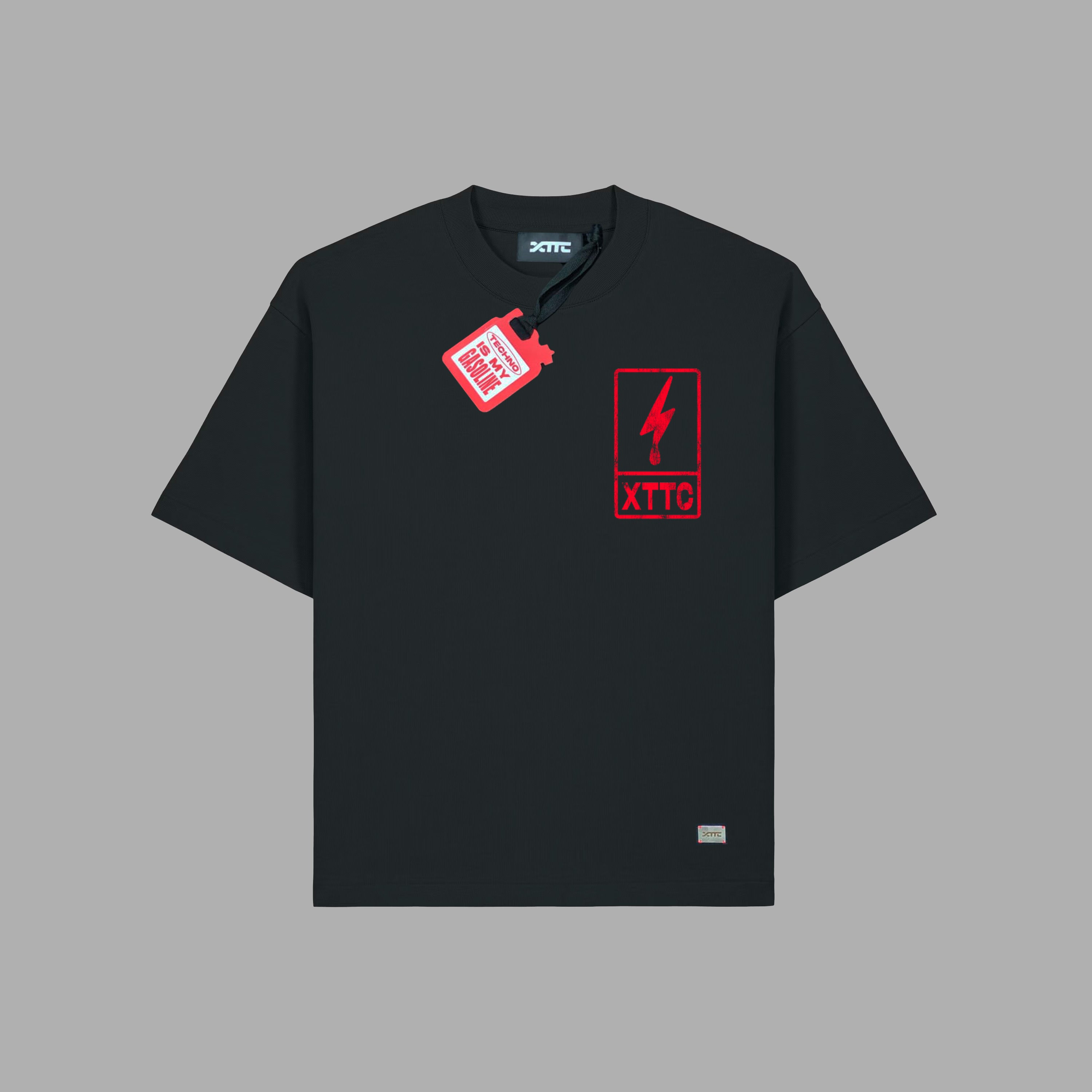 Gasoline T-Shirt Black – XTTC Shop